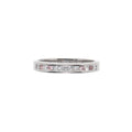 Bond Tight 18K White Gold Pink Diamond Wedding Ring