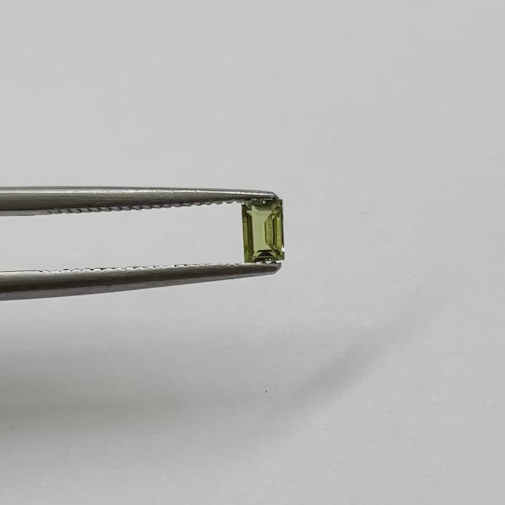 .37ct Australian Sapphire Emerald Cut Pair