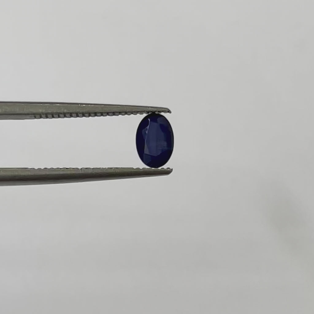 .58ct Australian Sapphire Oval Cut