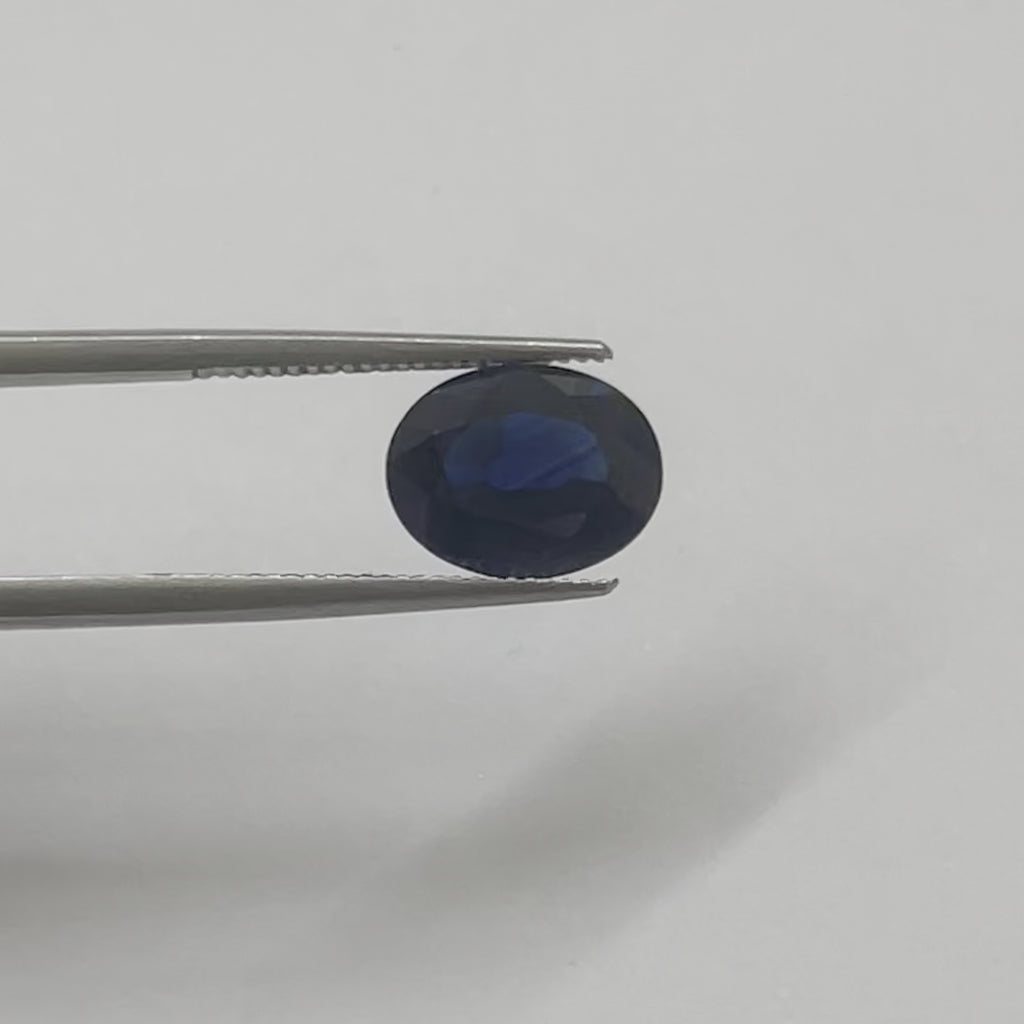 2.82ct Australian Sapphire Oval Cut