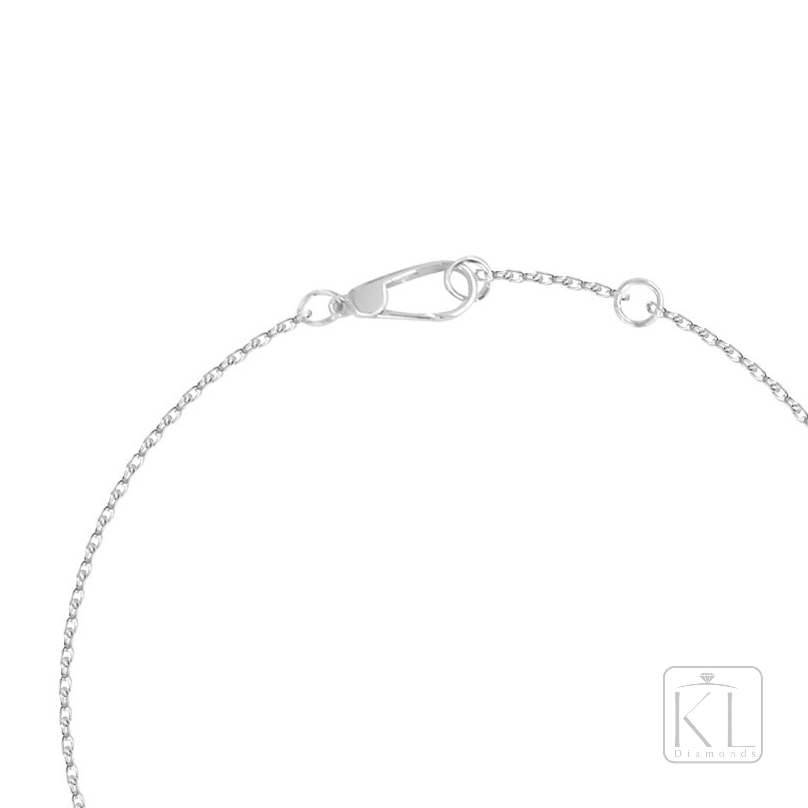 Infinite 18ct White Gold Diamond Bracelet - KL Diamonds